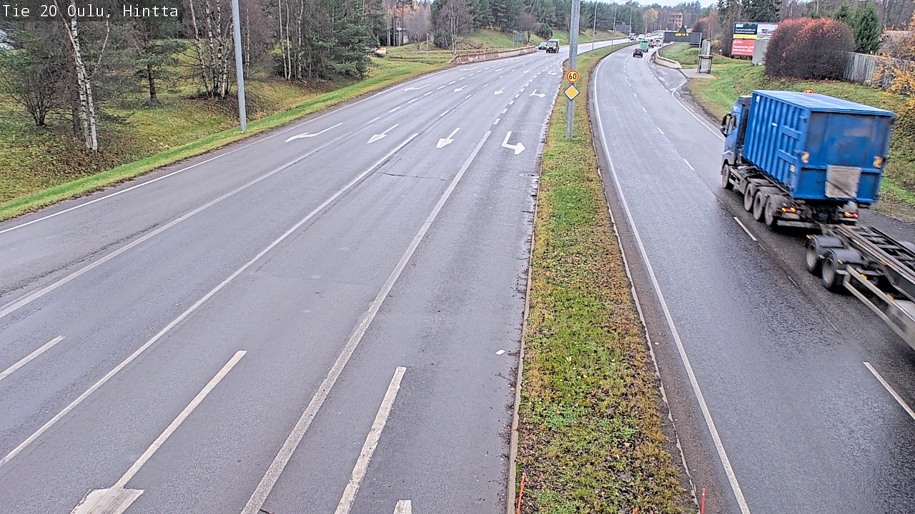 Kelikamerat Kuva Tie 20 Oulu, Hintta, Oulu, Pohjois-Pohjanmaa