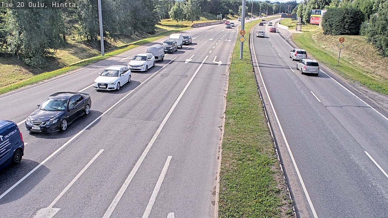 Kelikamerat Kuva Tie 20 Oulu, Hintta, Oulu, Pohjois-Pohjanmaa