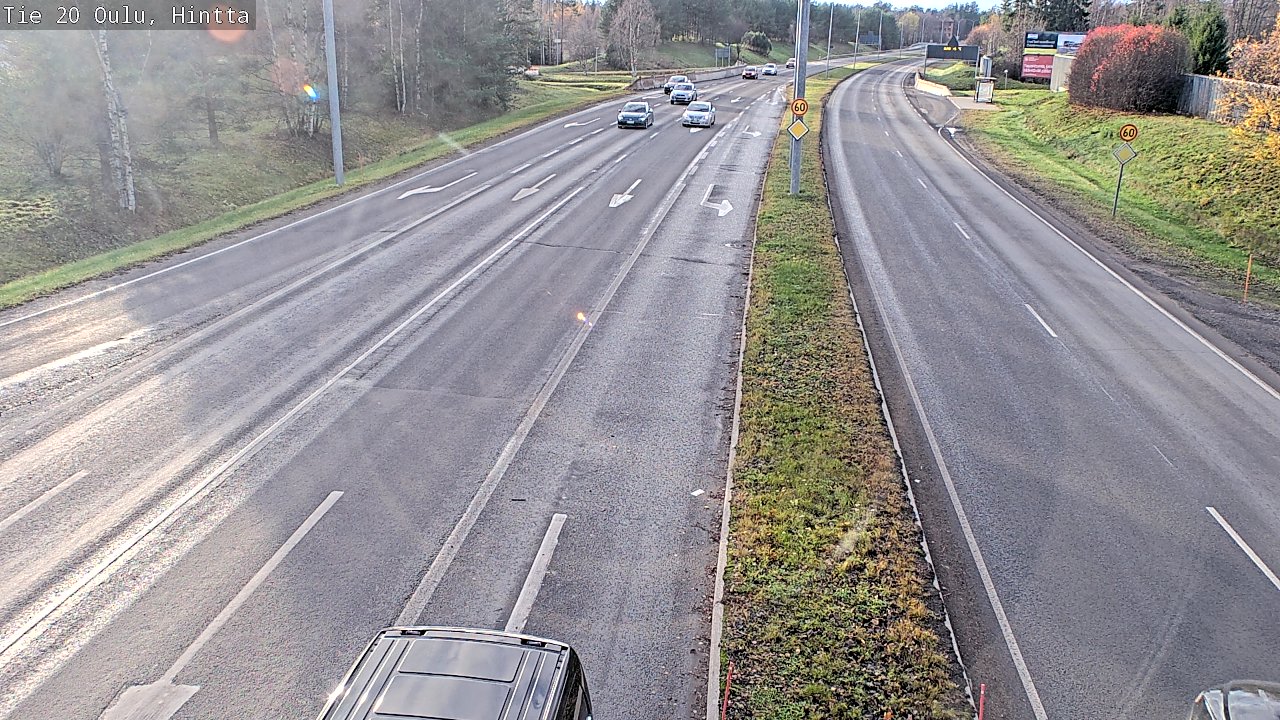 Kelikamerat Kuva Tie 20 Oulu, Hintta, Oulu, Pohjois-Pohjanmaa