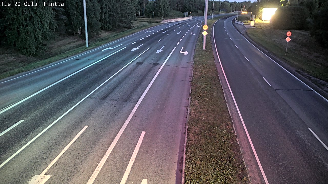 Kelikamerat Kuva Tie 20 Oulu, Hintta, Oulu, Pohjois-Pohjanmaa