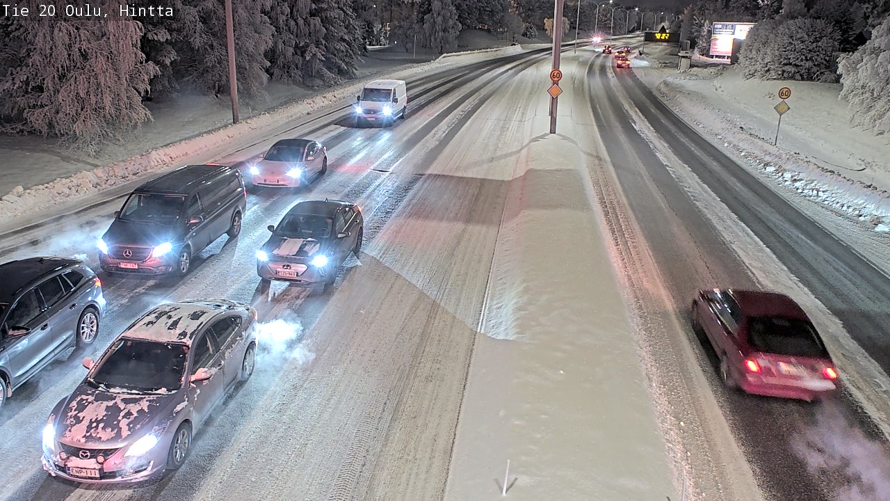 Kelikamerat Kuva Tie 20 Oulu, Hintta, Oulu, Pohjois-Pohjanmaa