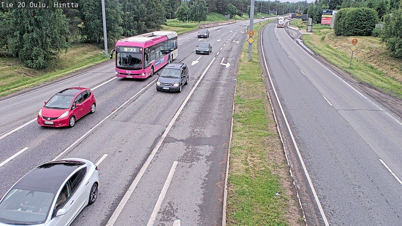 Kelikamerat Kuva Tie 20 Oulu, Hintta, Oulu, Pohjois-Pohjanmaa