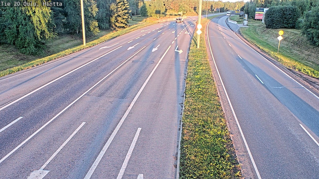 Kelikamerat Kuva Tie 20 Oulu, Hintta, Oulu, Pohjois-Pohjanmaa