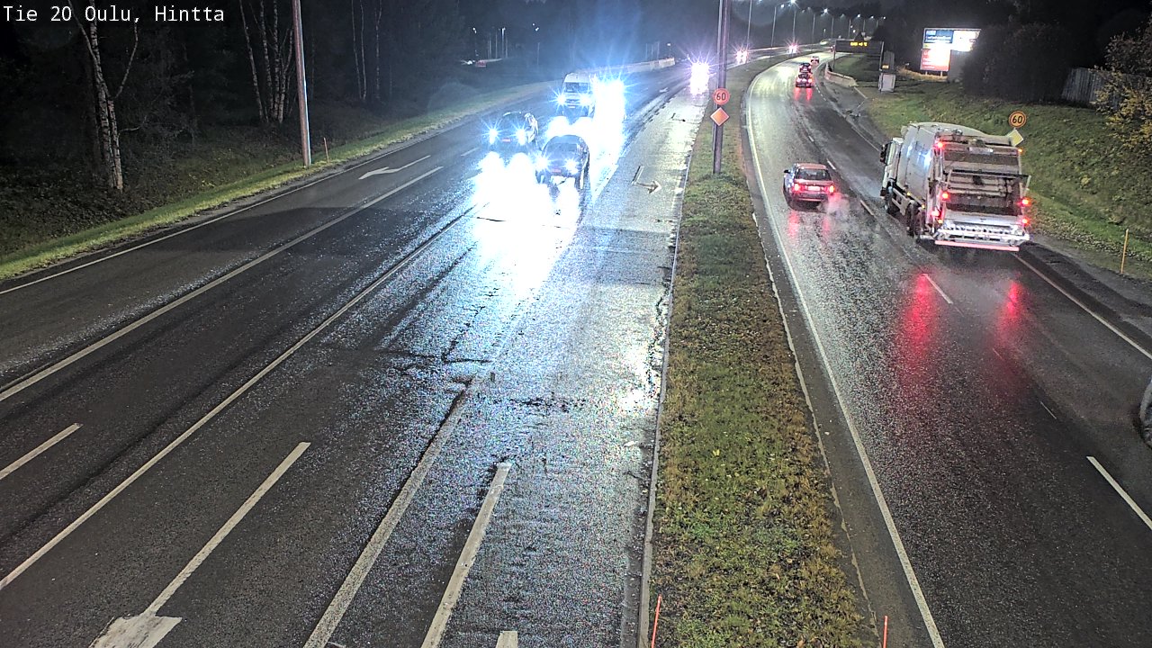 Kelikamerat Kuva Tie 20 Oulu, Hintta, Oulu, Pohjois-Pohjanmaa