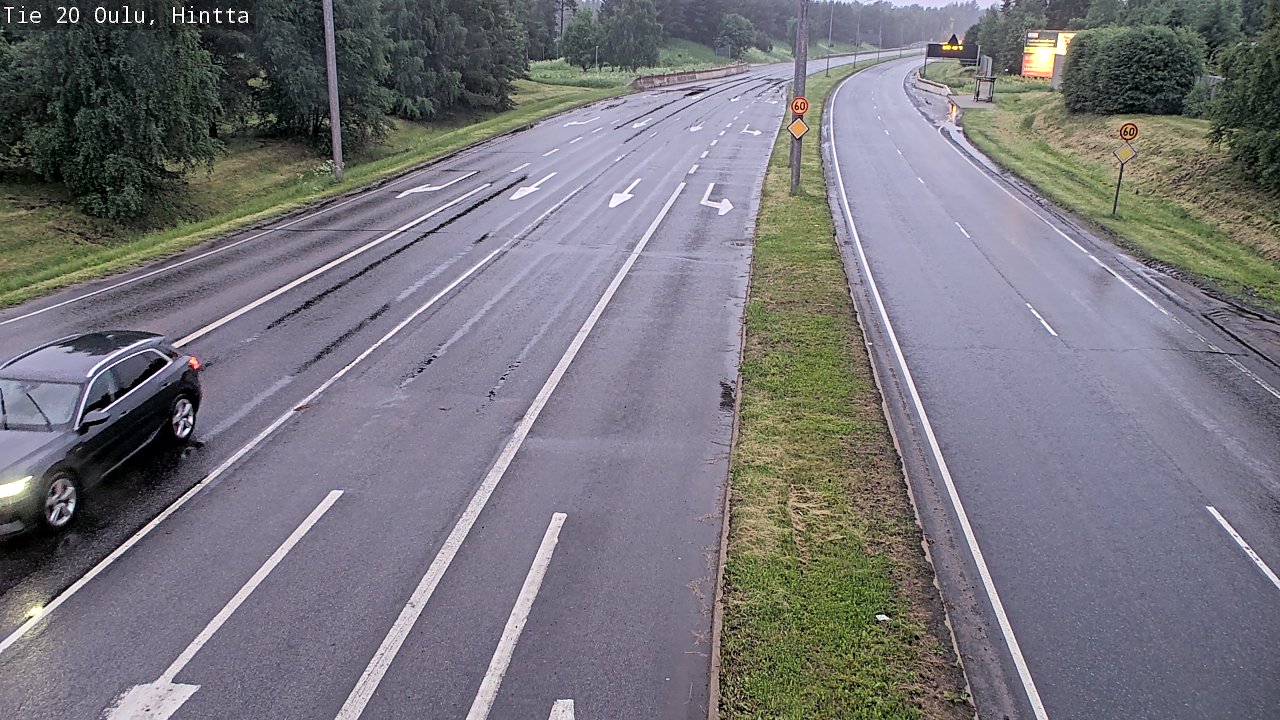 Kelikamerat Kuva Tie 20 Oulu, Hintta, Oulu, Pohjois-Pohjanmaa