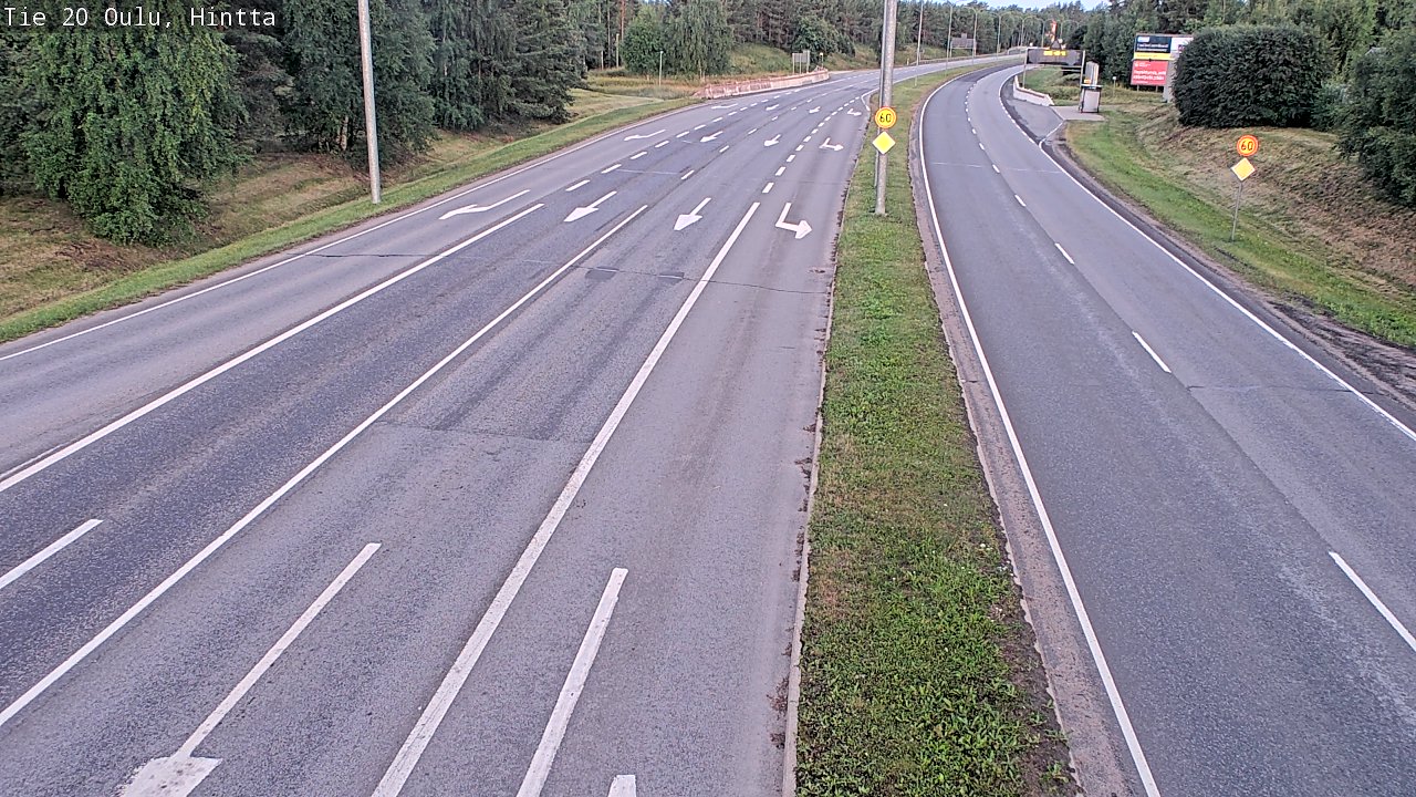 Kelikamerat Kuva Tie 20 Oulu, Hintta, Oulu, Pohjois-Pohjanmaa