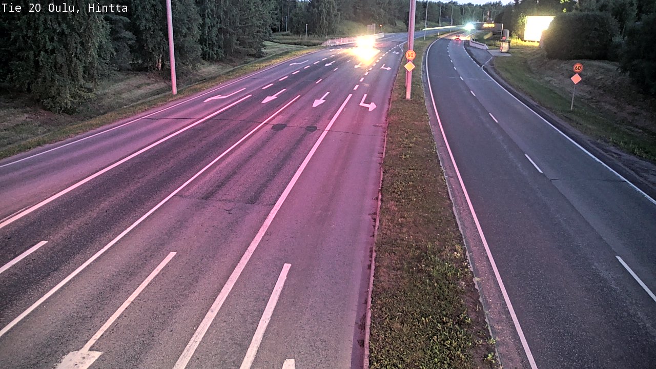 Kelikamerat Kuva Tie 20 Oulu, Hintta, Oulu, Pohjois-Pohjanmaa