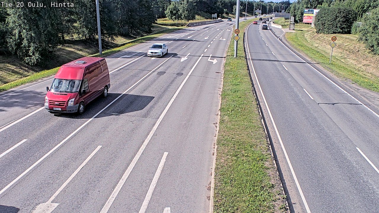 Kelikamerat Kuva Tie 20 Oulu, Hintta, Oulu, Pohjois-Pohjanmaa