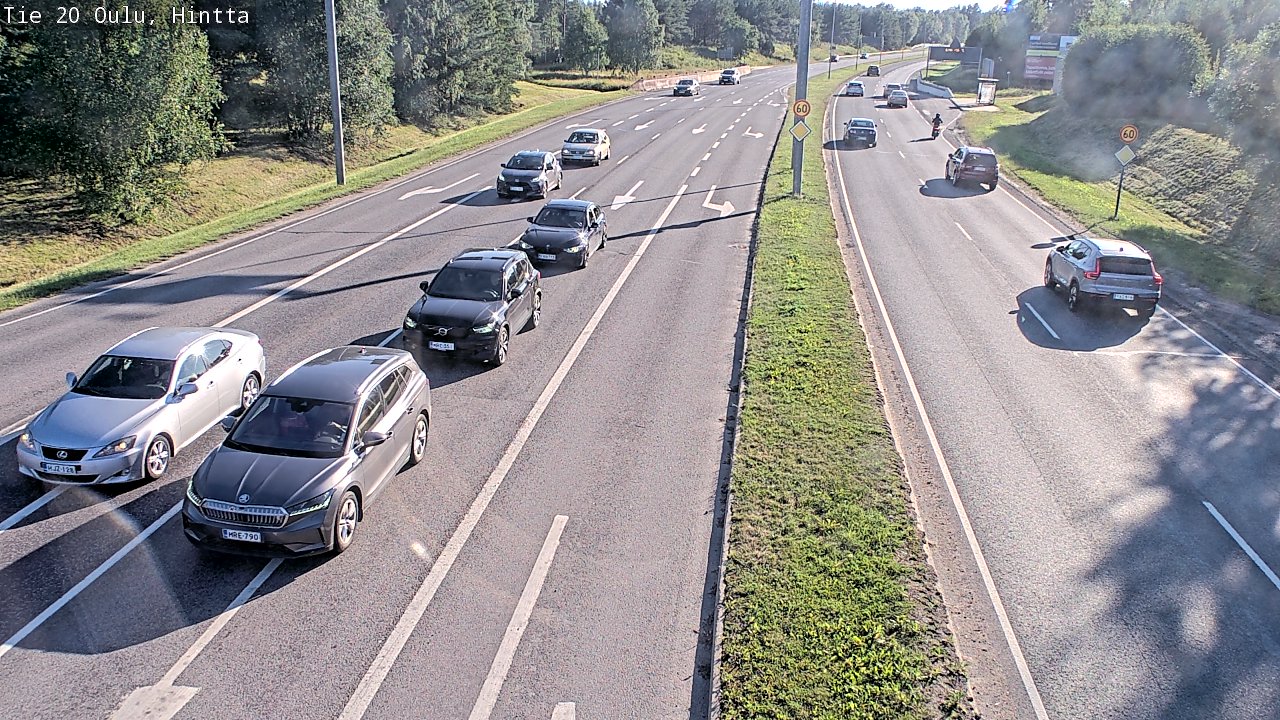 Kelikamerat Kuva Tie 20 Oulu, Hintta, Oulu, Pohjois-Pohjanmaa