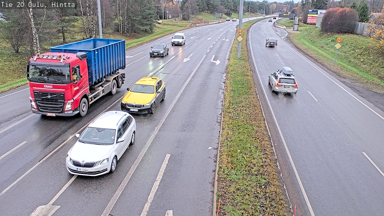 Kelikamerat Kuva Tie 20 Oulu, Hintta, Oulu, Pohjois-Pohjanmaa