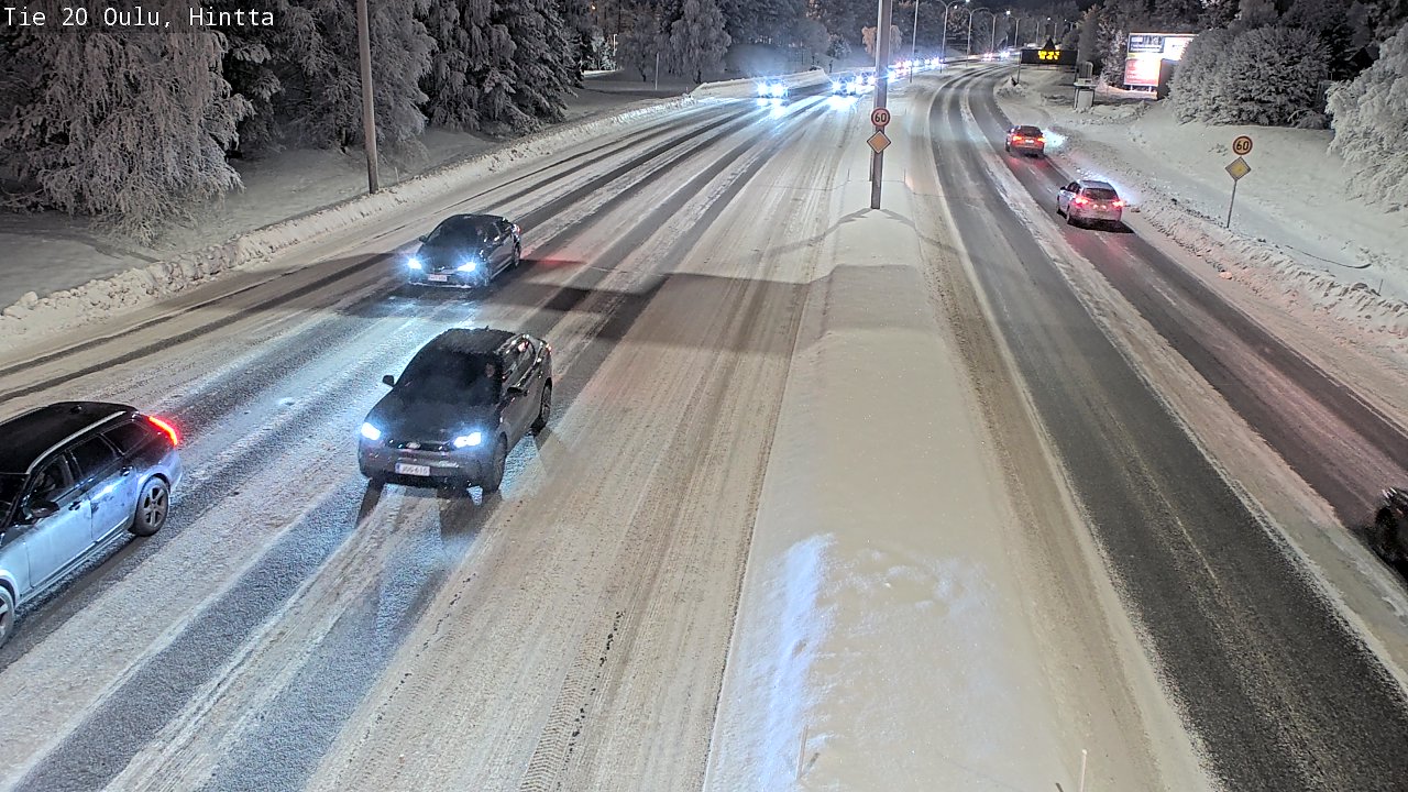 Kelikamerat Kuva Tie 20 Oulu, Hintta, Oulu, Pohjois-Pohjanmaa