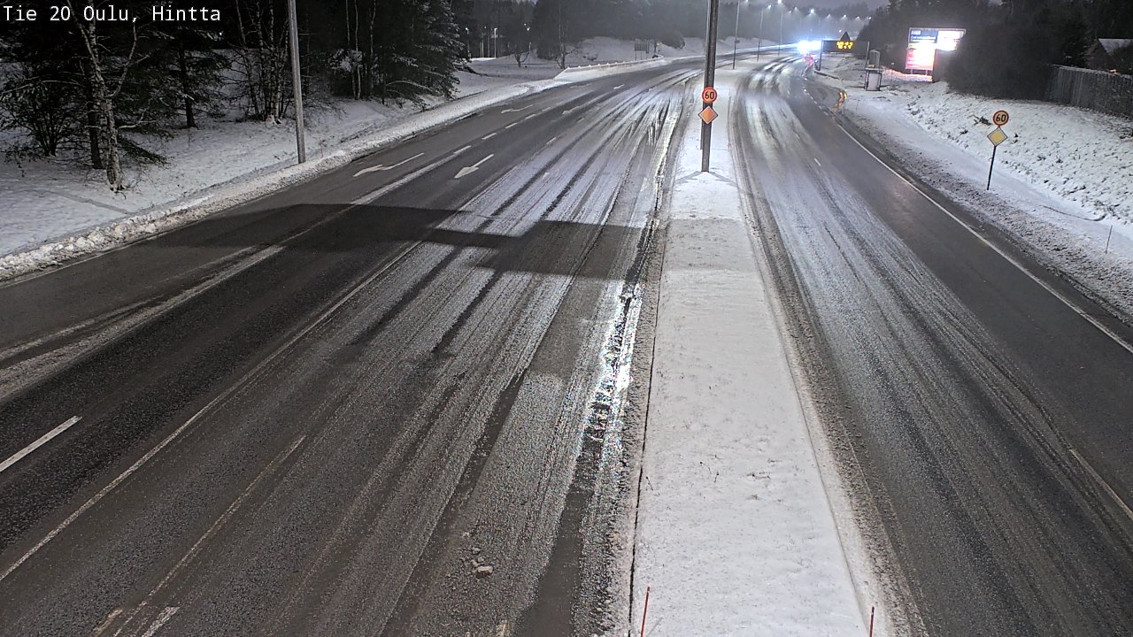 Kelikamerat Kuva Tie 20 Oulu, Hintta, Oulu, Pohjois-Pohjanmaa