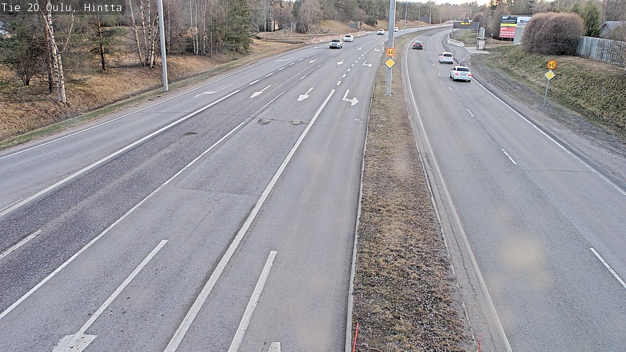 Kelikamerat Kuva Tie 20 Oulu, Hintta, Oulu, Pohjois-Pohjanmaa
