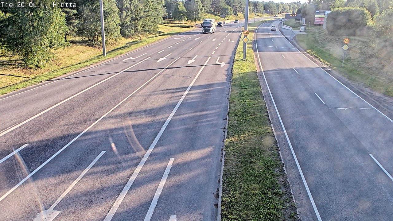 Kelikamerat Kuva Tie 20 Oulu, Hintta, Oulu, Pohjois-Pohjanmaa