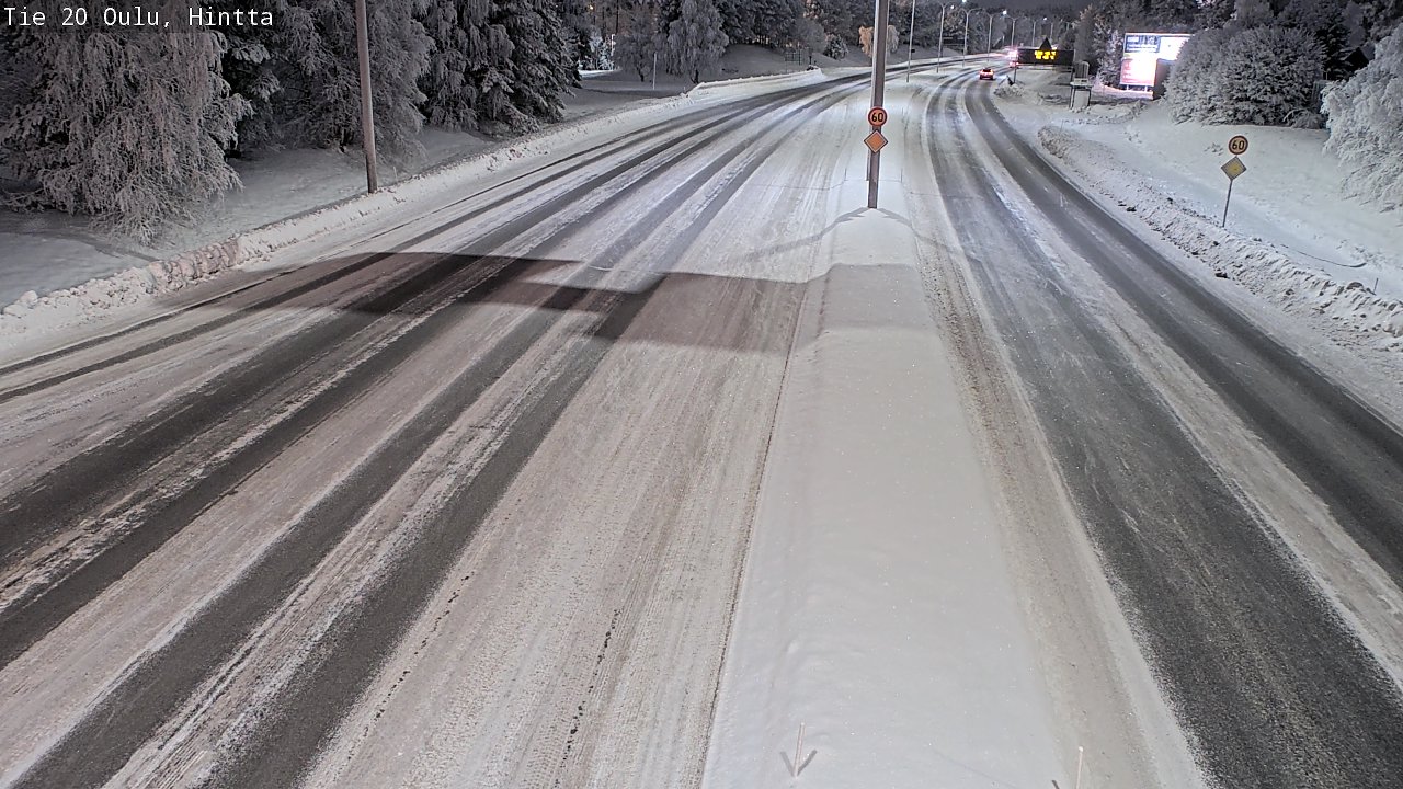 Kelikamerat Kuva Tie 20 Oulu, Hintta, Oulu, Pohjois-Pohjanmaa