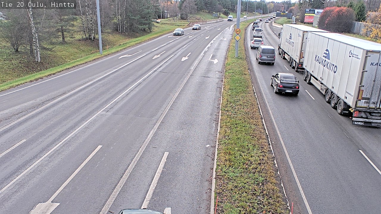 Kelikamerat Kuva Tie 20 Oulu, Hintta, Oulu, Pohjois-Pohjanmaa