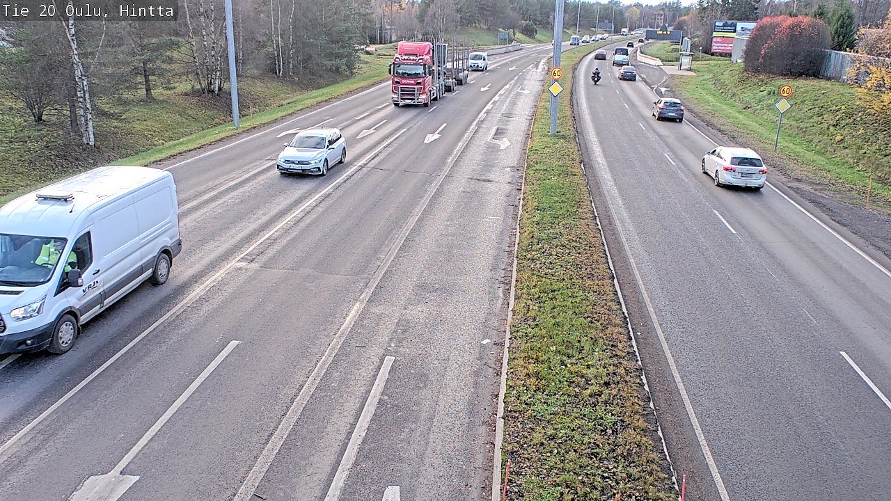 Kelikamerat Kuva Tie 20 Oulu, Hintta, Oulu, Pohjois-Pohjanmaa