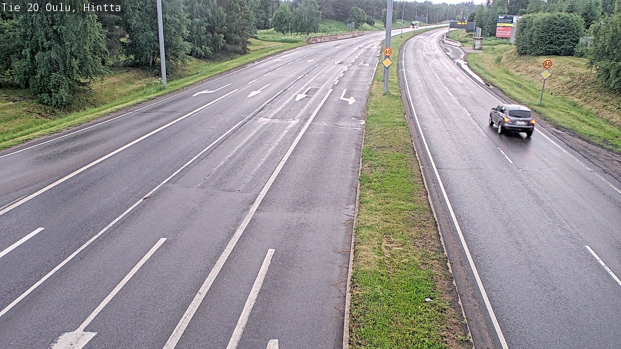 Kelikamerat Kuva Tie 20 Oulu, Hintta, Oulu, Pohjois-Pohjanmaa