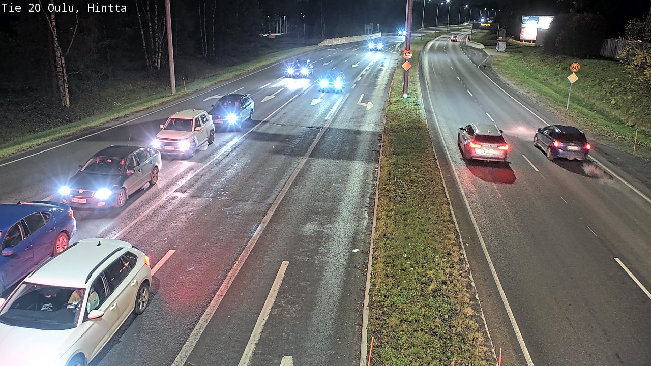 Kelikamerat Kuva Tie 20 Oulu, Hintta, Oulu, Pohjois-Pohjanmaa