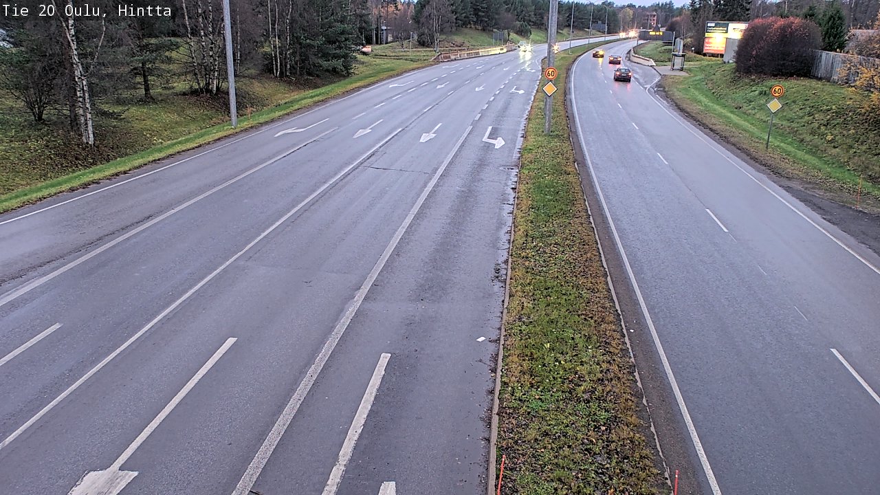 Kelikamerat Kuva Tie 20 Oulu, Hintta, Oulu, Pohjois-Pohjanmaa