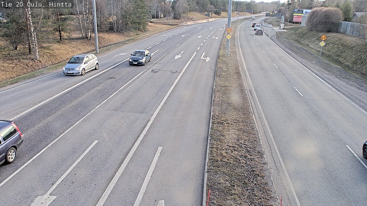 Kelikamerat Kuva Tie 20 Oulu, Hintta, Oulu, Pohjois-Pohjanmaa