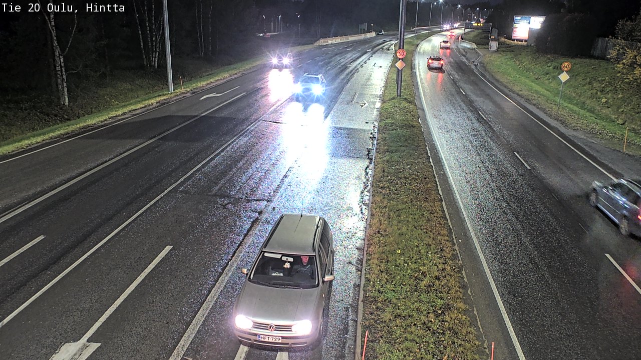 Kelikamerat Kuva Tie 20 Oulu, Hintta, Oulu, Pohjois-Pohjanmaa