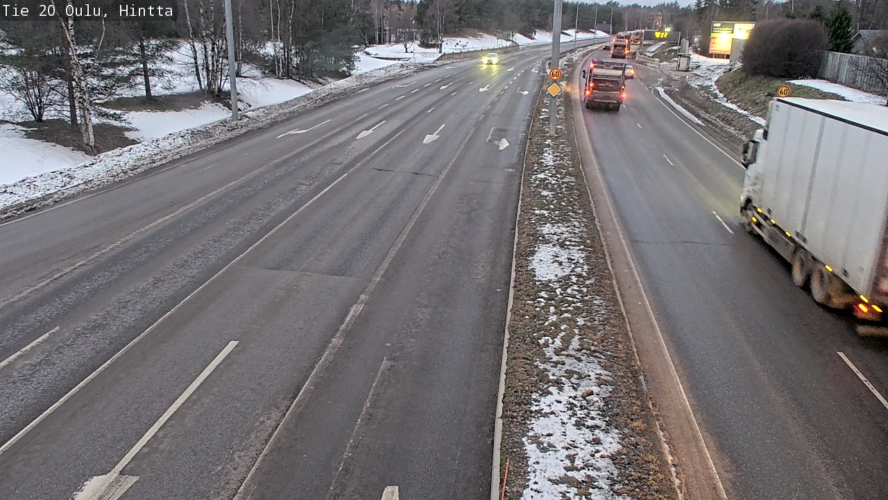 Kelikamerat Kuva Tie 20 Oulu, Hintta, Oulu, Pohjois-Pohjanmaa