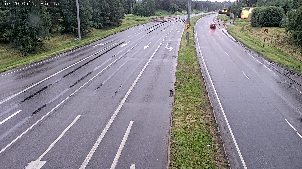 Kelikamerat Kuva Tie 20 Oulu, Hintta, Oulu, Pohjois-Pohjanmaa