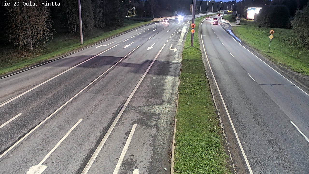 Kelikamerat Kuva Tie 20 Oulu, Hintta, Oulu, Pohjois-Pohjanmaa