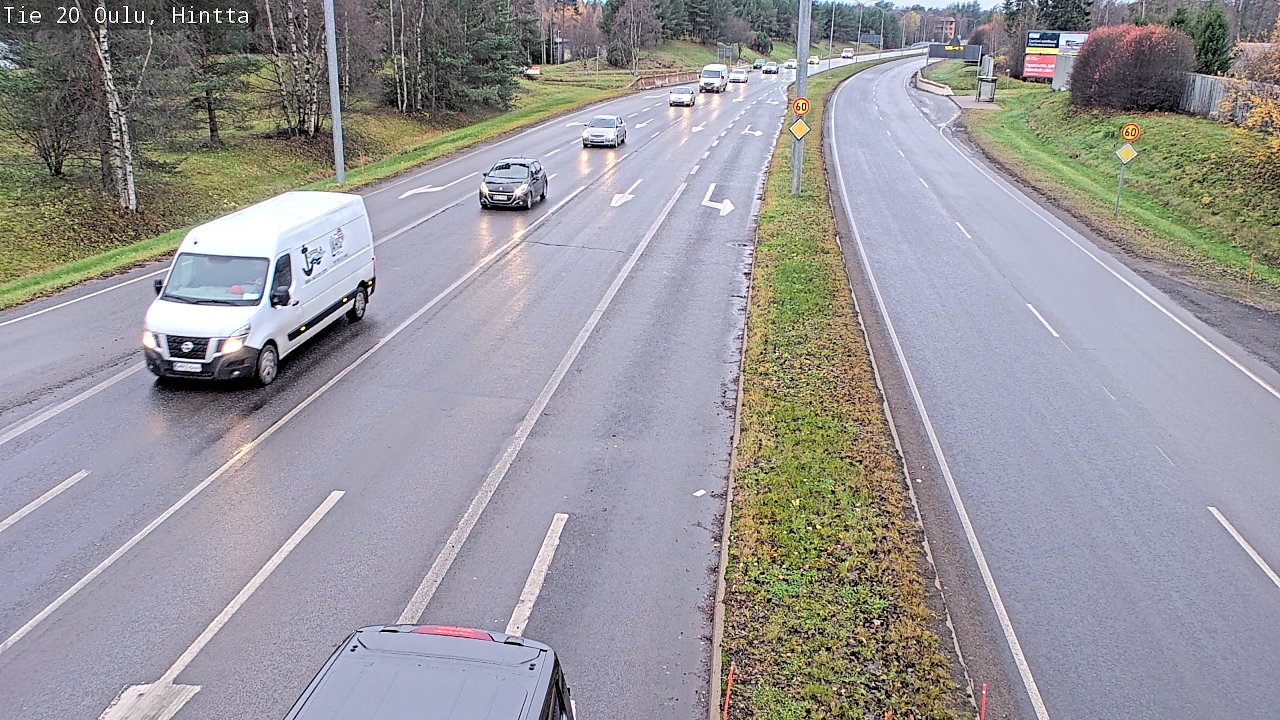 Kelikamerat Kuva Tie 20 Oulu, Hintta, Oulu, Pohjois-Pohjanmaa