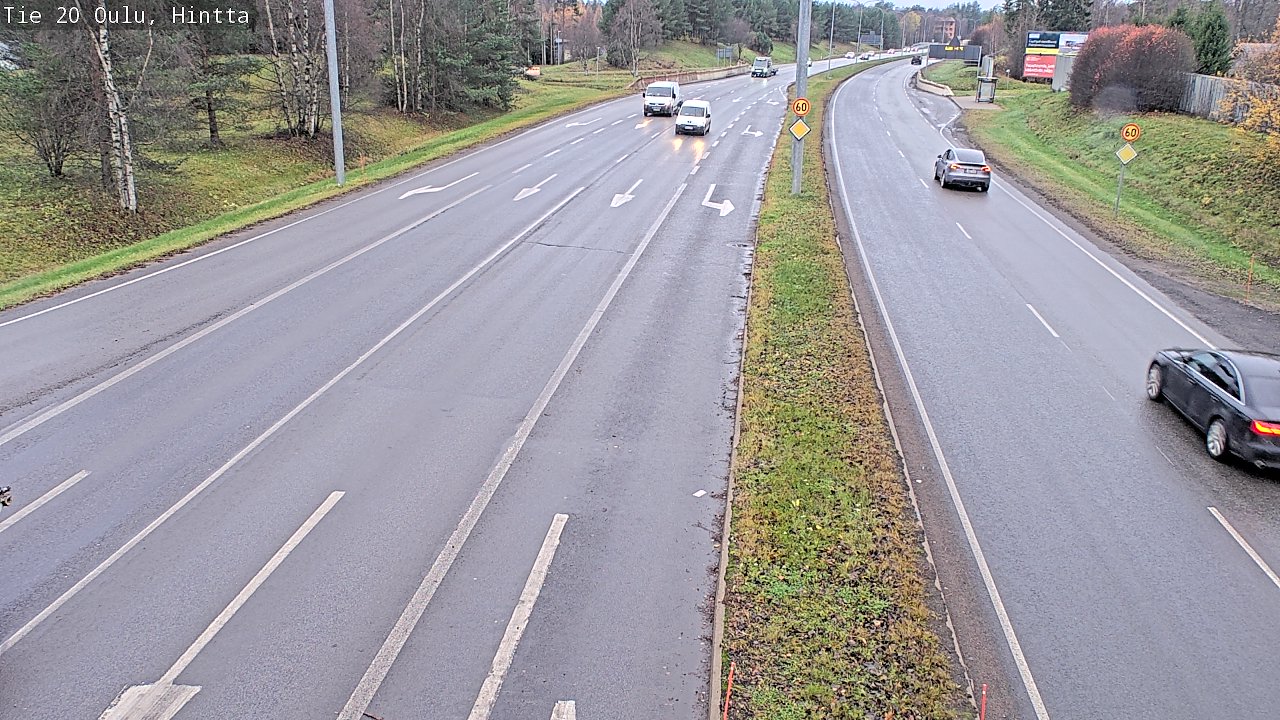 Kelikamerat Kuva Tie 20 Oulu, Hintta, Oulu, Pohjois-Pohjanmaa