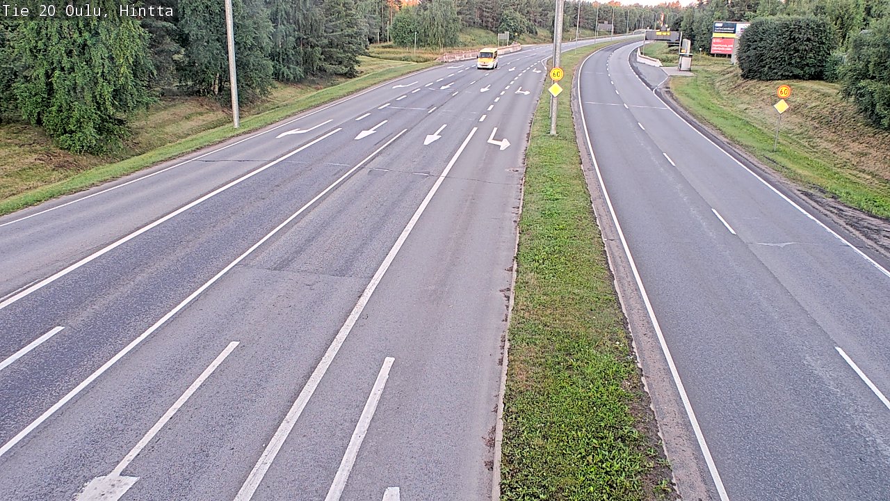 Kelikamerat Kuva Tie 20 Oulu, Hintta, Oulu, Pohjois-Pohjanmaa
