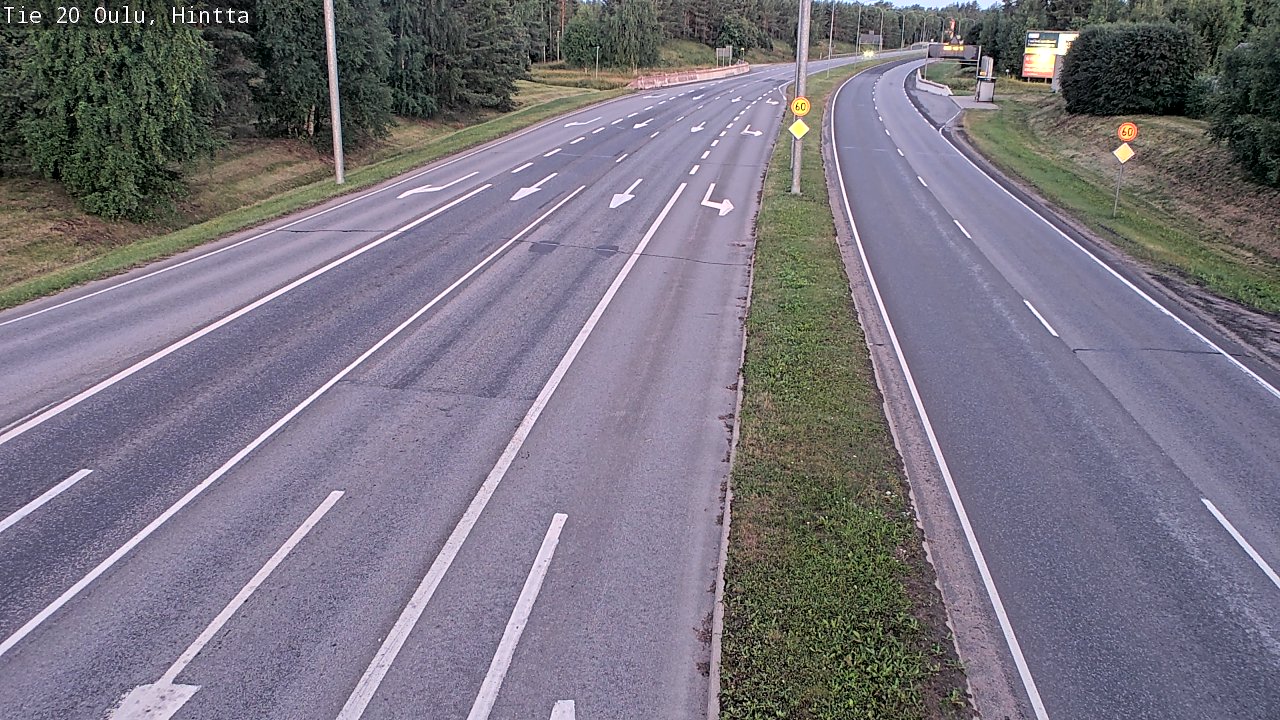 Kelikamerat Kuva Tie 20 Oulu, Hintta, Oulu, Pohjois-Pohjanmaa