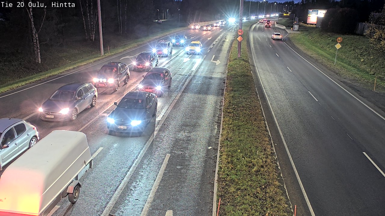 Kelikamerat Kuva Tie 20 Oulu, Hintta, Oulu, Pohjois-Pohjanmaa