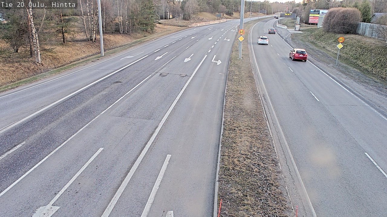 Kelikamerat Kuva Tie 20 Oulu, Hintta, Oulu, Pohjois-Pohjanmaa