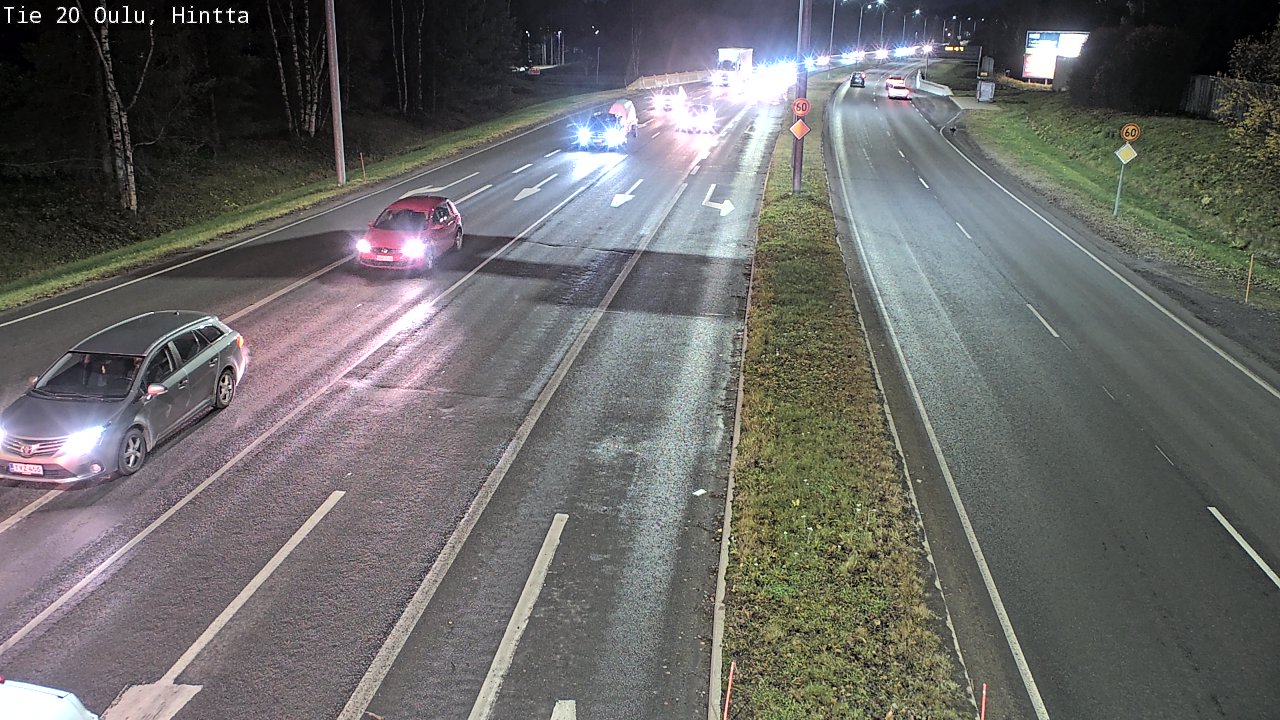 Kelikamerat Kuva Tie 20 Oulu, Hintta, Oulu, Pohjois-Pohjanmaa