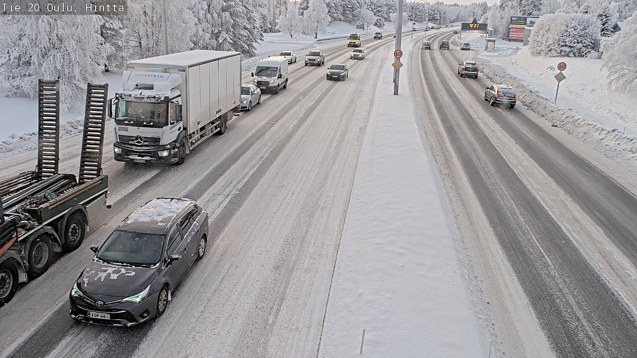 Kelikamerat Kuva Tie 20 Oulu, Hintta, Oulu, Pohjois-Pohjanmaa