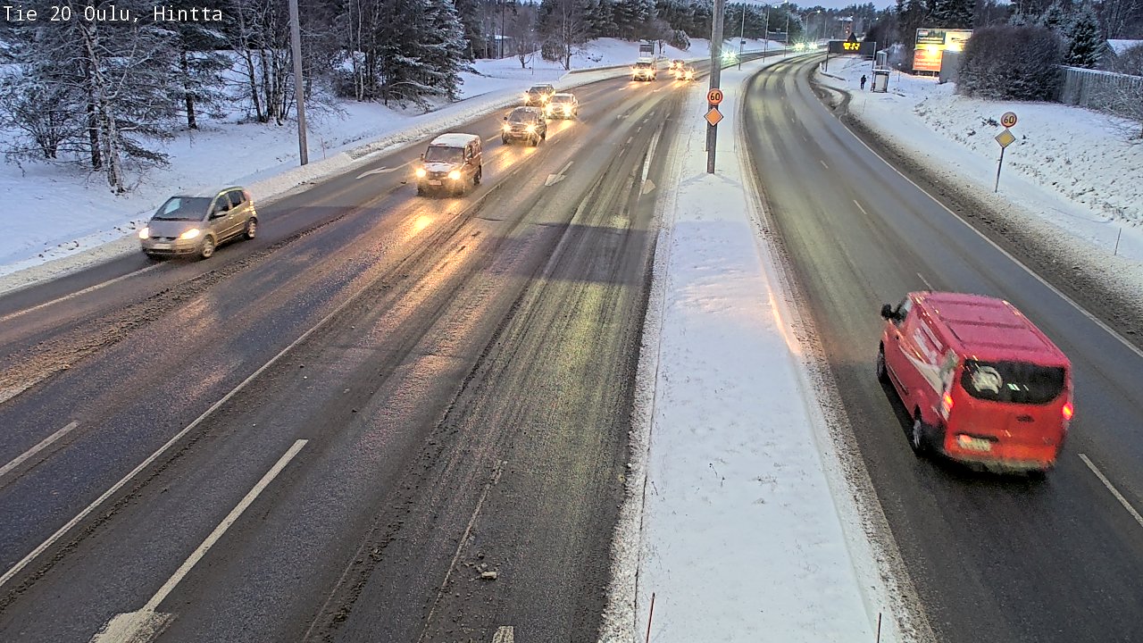 Kelikamerat Kuva Tie 20 Oulu, Hintta, Oulu, Pohjois-Pohjanmaa