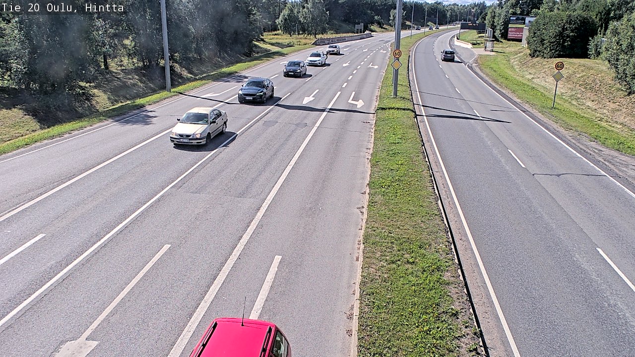 Kelikamerat Kuva Tie 20 Oulu, Hintta, Oulu, Pohjois-Pohjanmaa