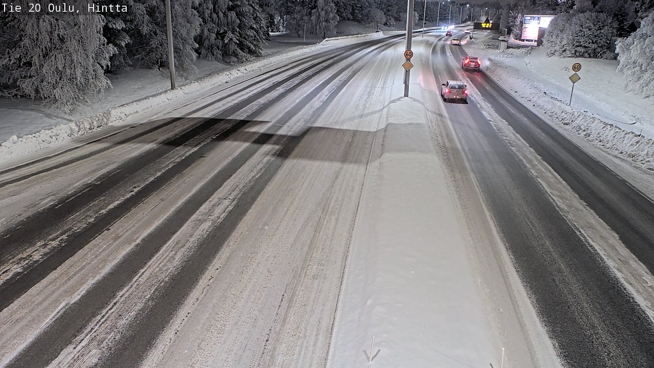 Kelikamerat Kuva Tie 20 Oulu, Hintta, Oulu, Pohjois-Pohjanmaa