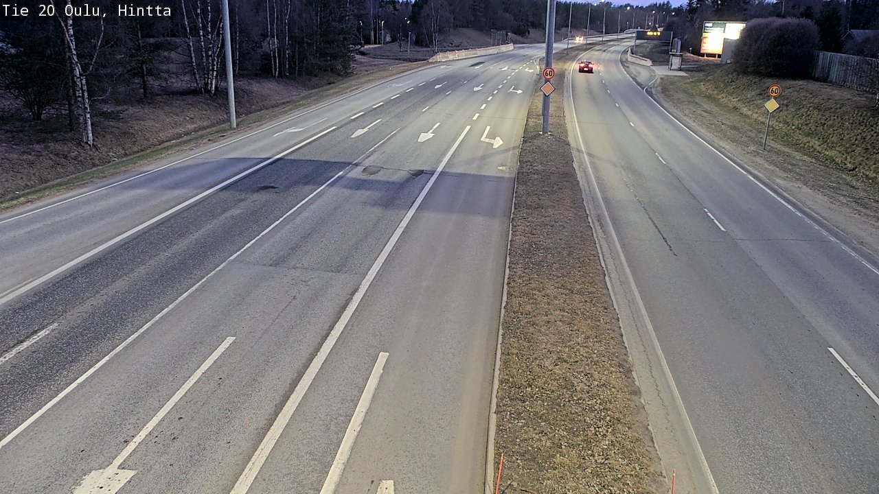 Kelikamerat Kuva Tie 20 Oulu, Hintta, Oulu, Pohjois-Pohjanmaa