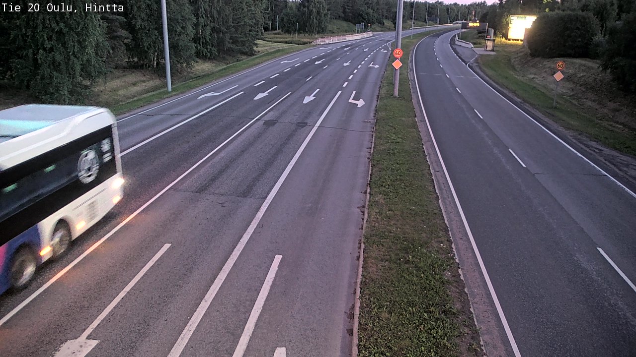 Kelikamerat Kuva Tie 20 Oulu, Hintta, Oulu, Pohjois-Pohjanmaa