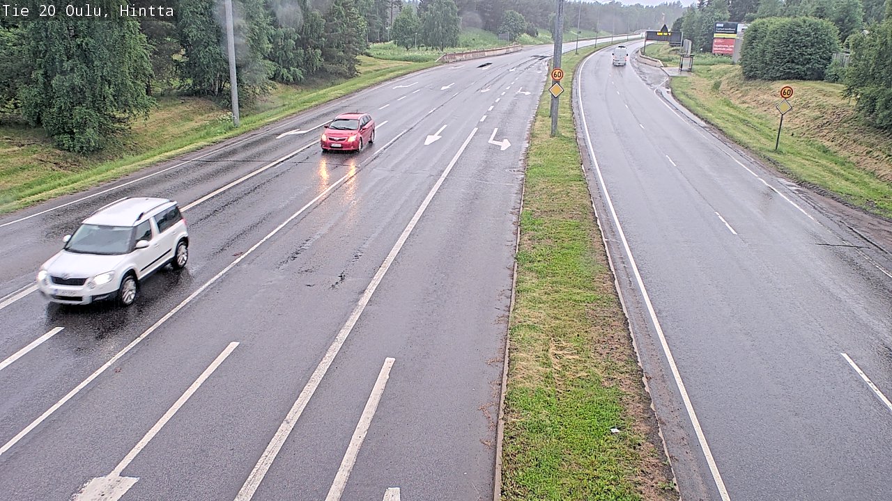 Kelikamerat Kuva Tie 20 Oulu, Hintta, Oulu, Pohjois-Pohjanmaa