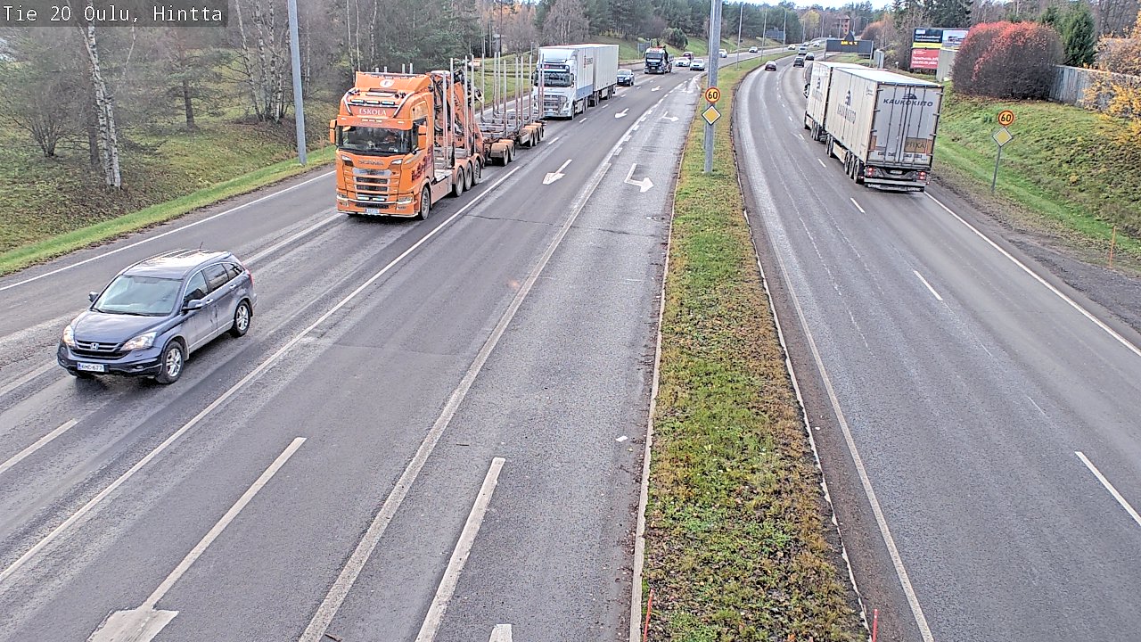 Kelikamerat Kuva Tie 20 Oulu, Hintta, Oulu, Pohjois-Pohjanmaa