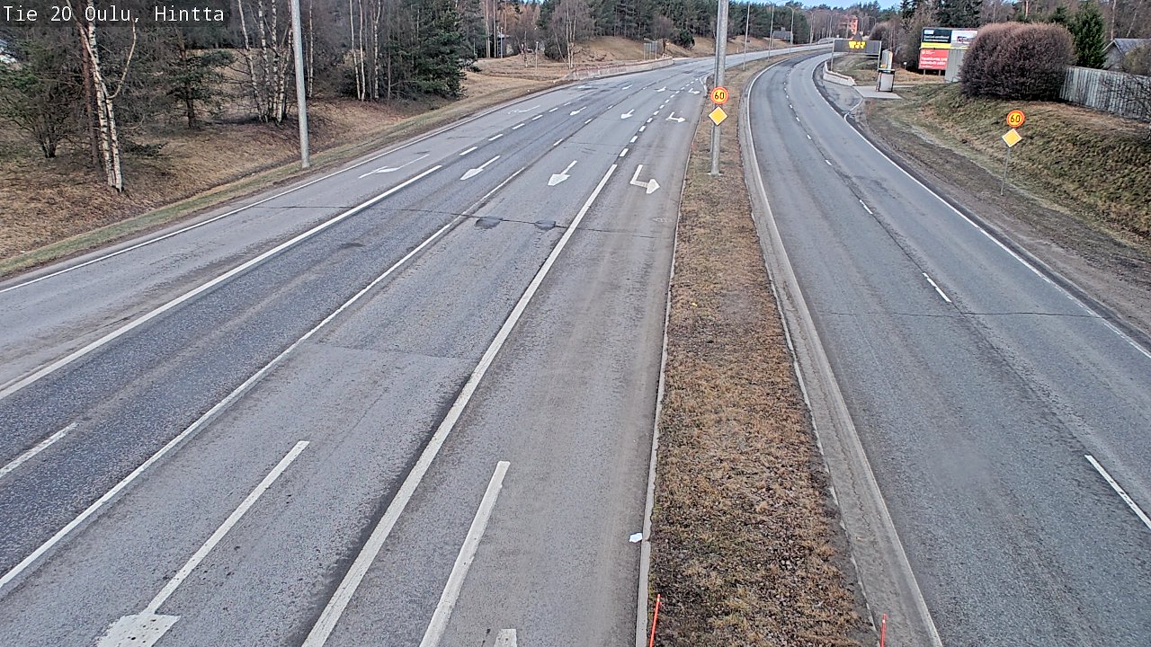 Kelikamerat Kuva Tie 20 Oulu, Hintta, Oulu, Pohjois-Pohjanmaa