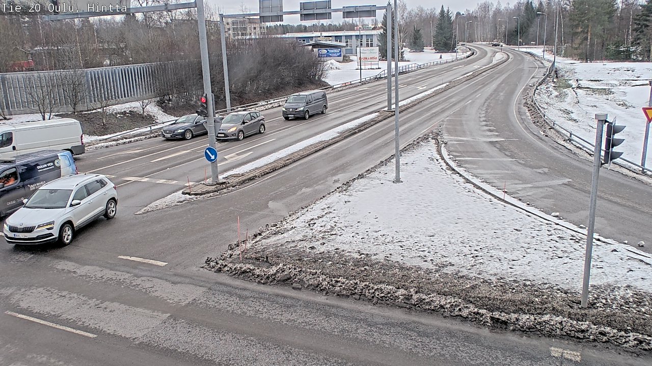 Weather Camera Image Road 20 Oulu, Hintta, Oulu, Pohjois-Pohjanmaa