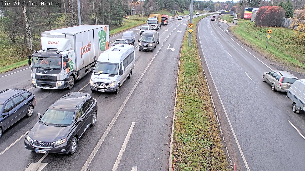 Kelikamerat Kuva Tie 20 Oulu, Hintta, Oulu, Pohjois-Pohjanmaa