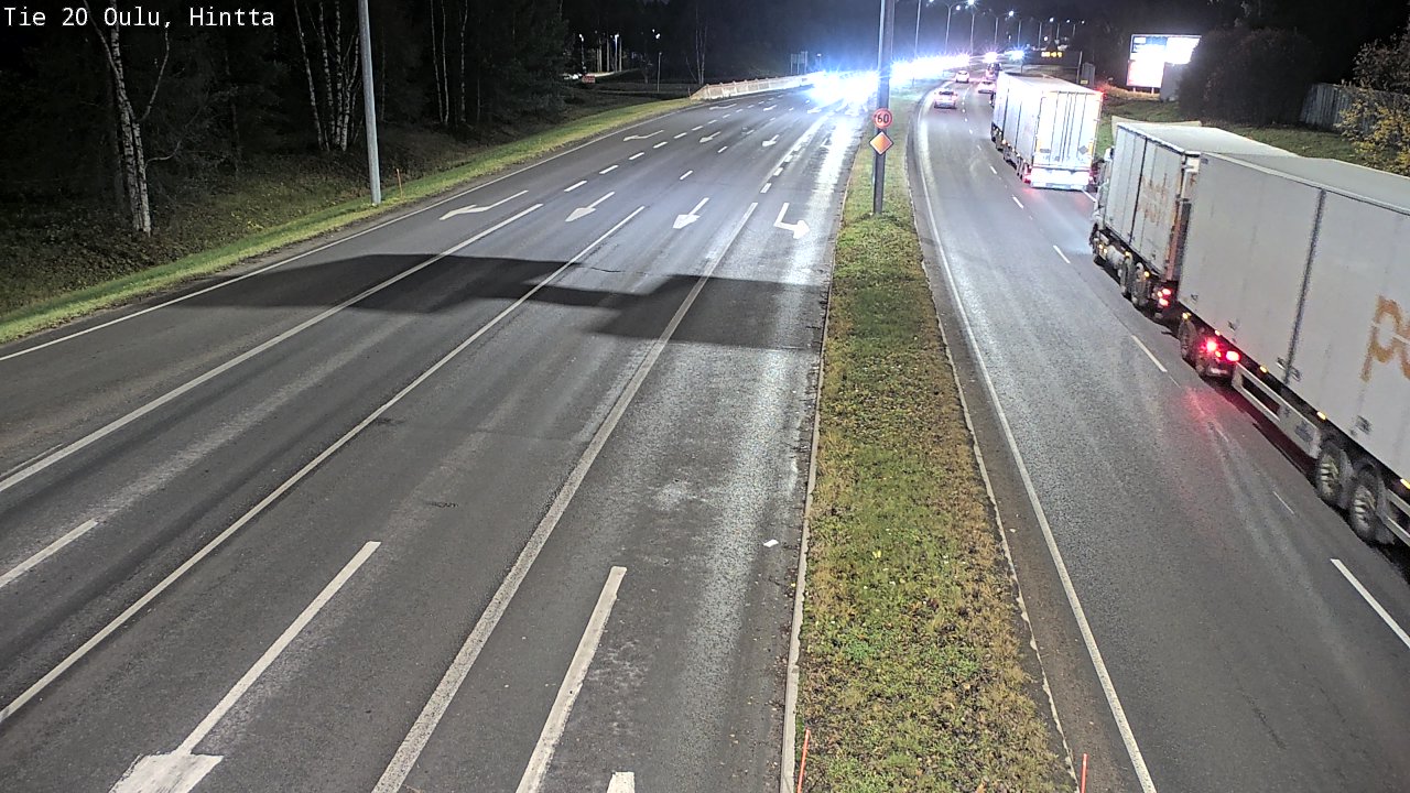 Kelikamerat Kuva Tie 20 Oulu, Hintta, Oulu, Pohjois-Pohjanmaa