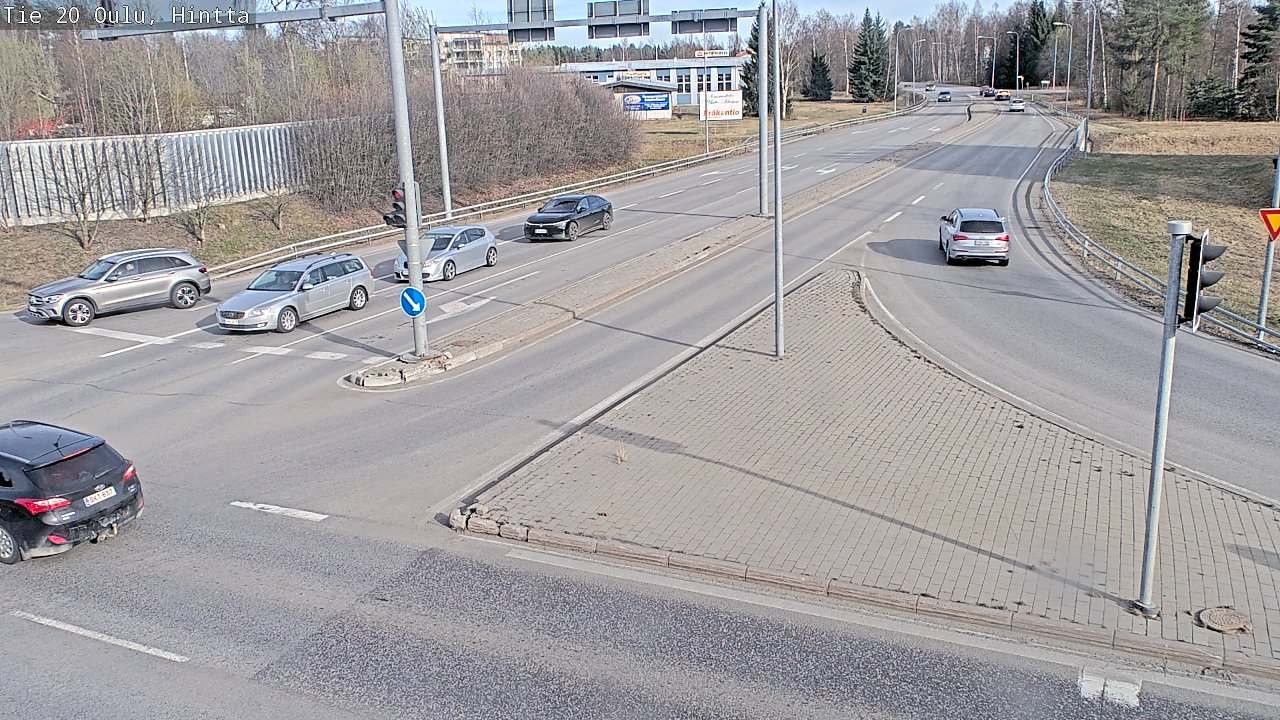 Kelikamerat Kuva Tie 20 Oulu, Hintta, Oulu, Pohjois-Pohjanmaa