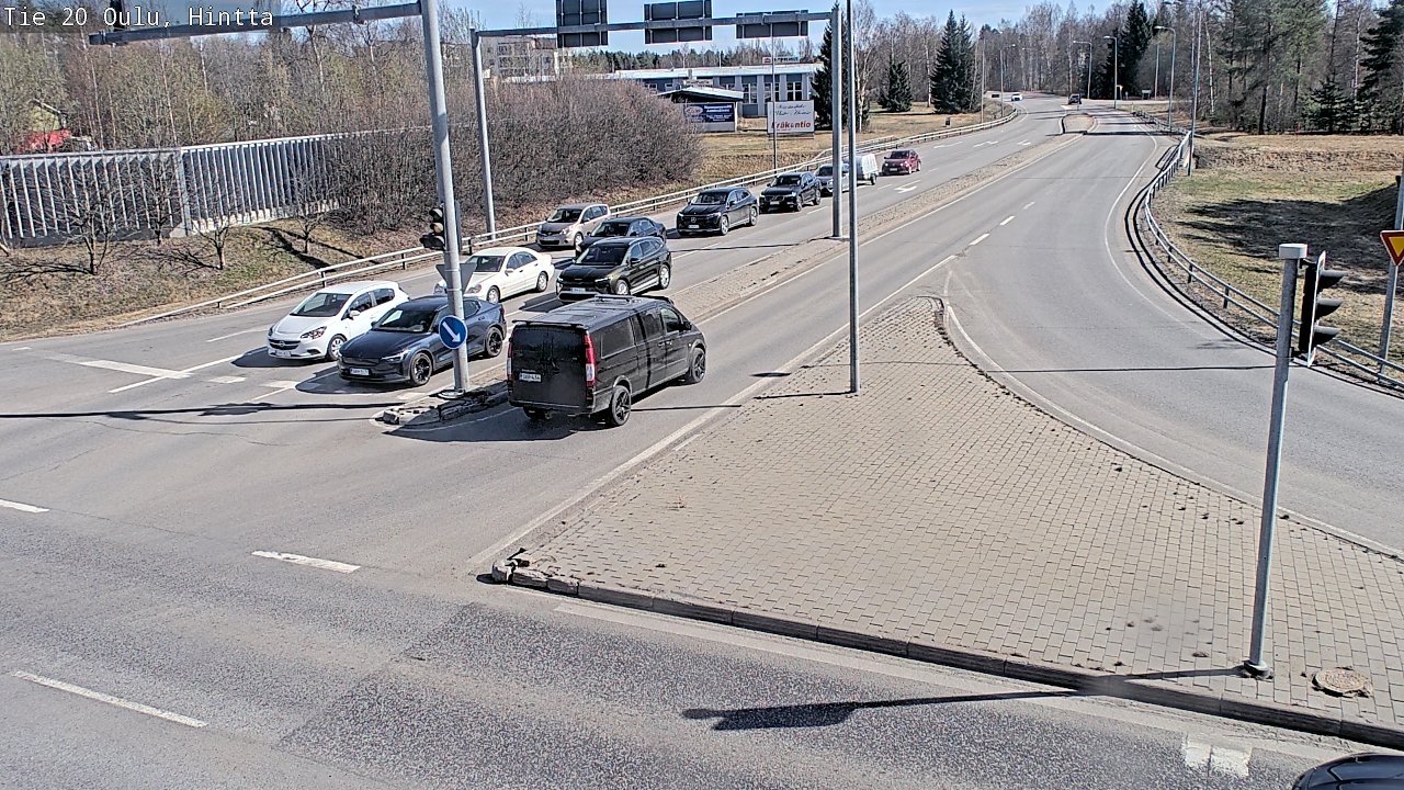 Kelikamerat Kuva Tie 20 Oulu, Hintta, Oulu, Pohjois-Pohjanmaa